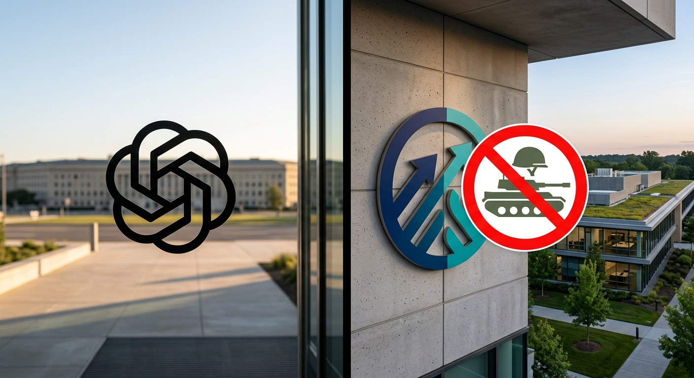 Różne podejścia do współpracy z sektorem obronnym: OpenAI vs Anthropic