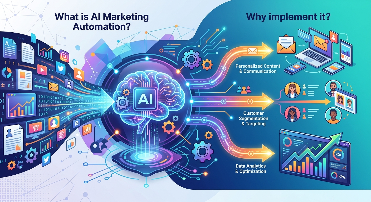 Czym jest automatyzacja marketingu AI i dlaczego warto ją wdrożyć?
