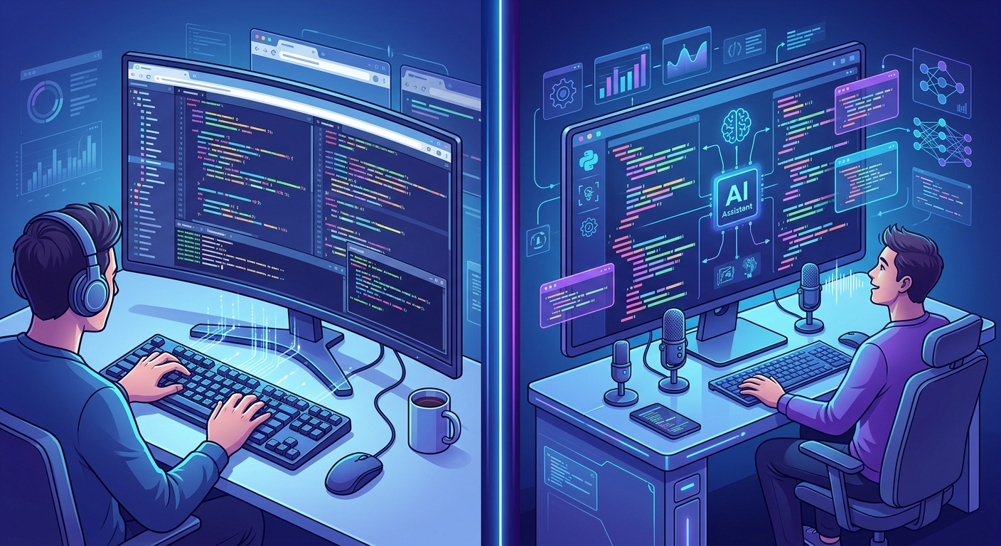 Tradycyjne kodowanie vs. sterowanie głosem – zmiana paradygmatu czy tylko wygoda?