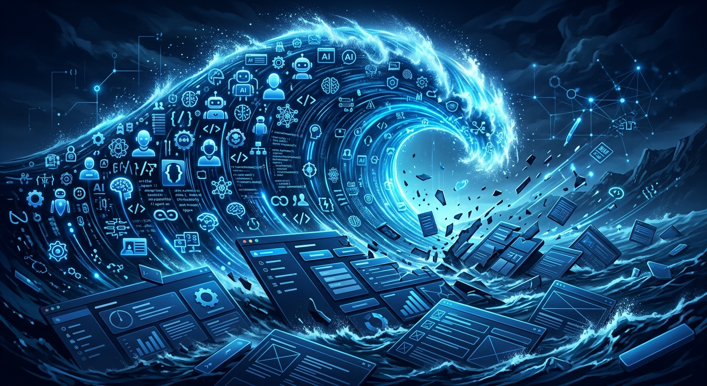 Agenci AI jako tsunami dla tradycyjnego modelu SaaS