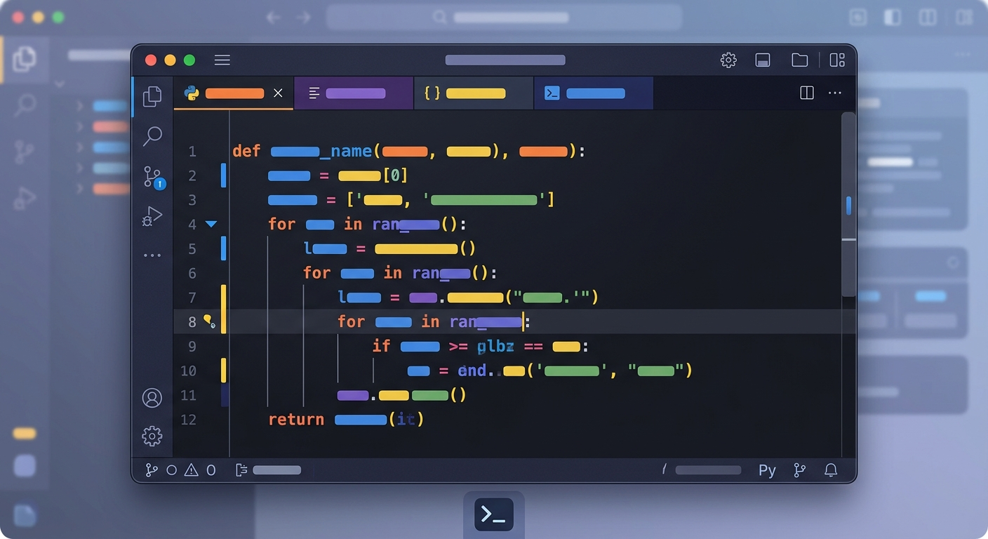 Przykład kodu Pythona wyświetlonego w Artifact z podświetleniem składni