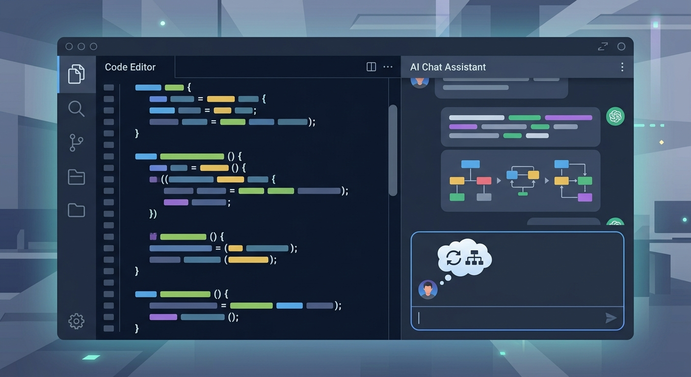 Cursor łączy edytor kodu z chatbotem AI w jednym interfejsie