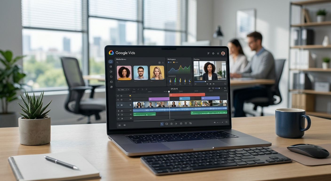 Google Vids łączy narzędzia do edycji wideo z generatywnym AI