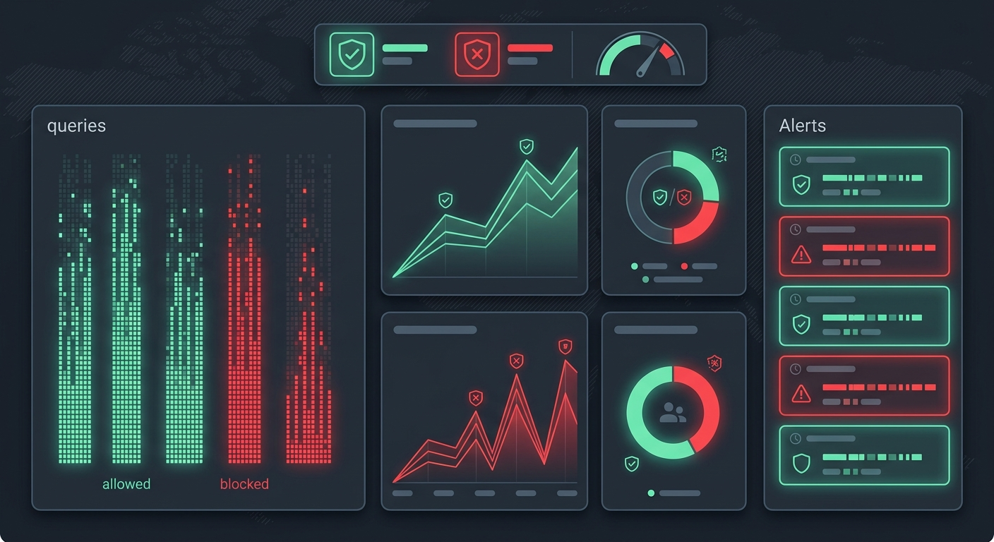 Dashboard GPT-OSS-Safeguard pokazuje w czasie rzeczywistym próby nieautoryzowanego dostępu