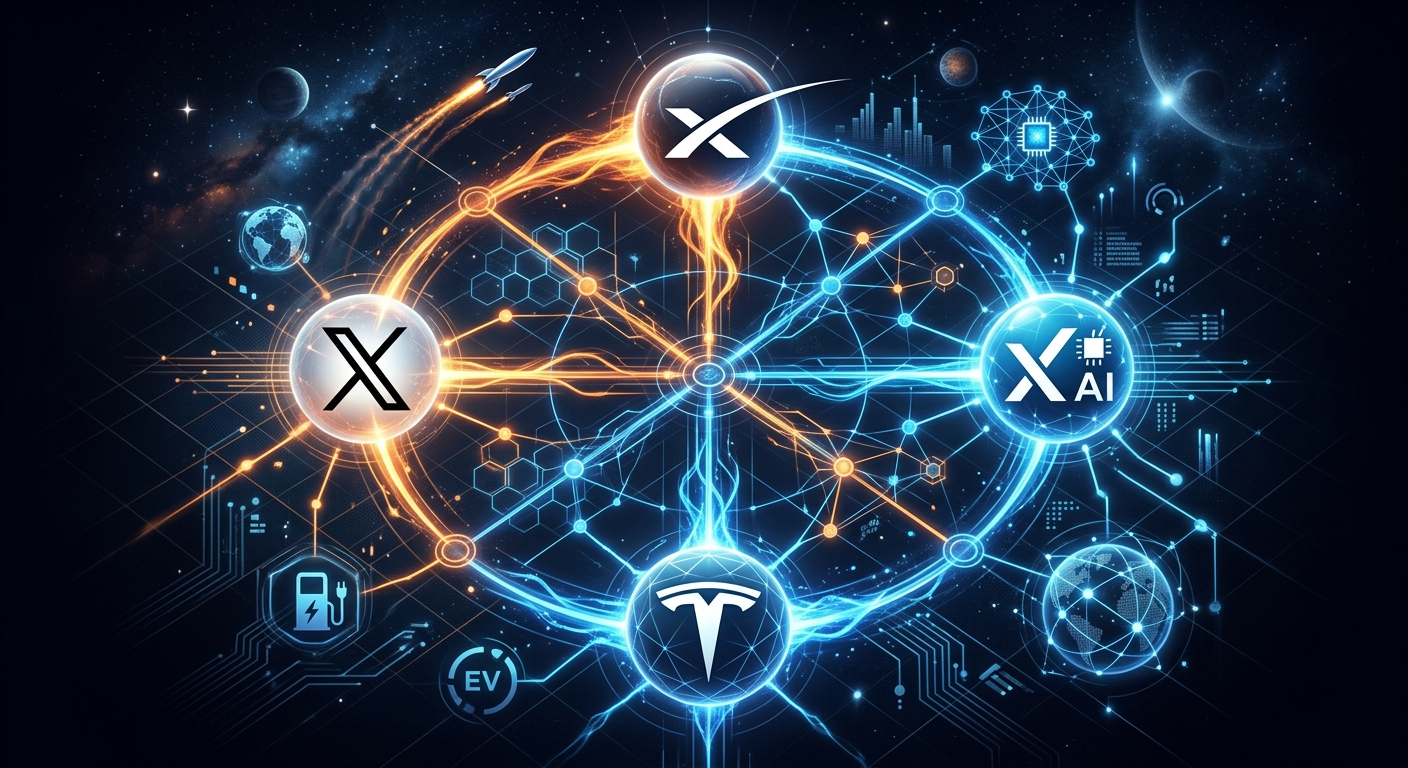 Musk buduje ekosystem firm, które wzajemnie się promują