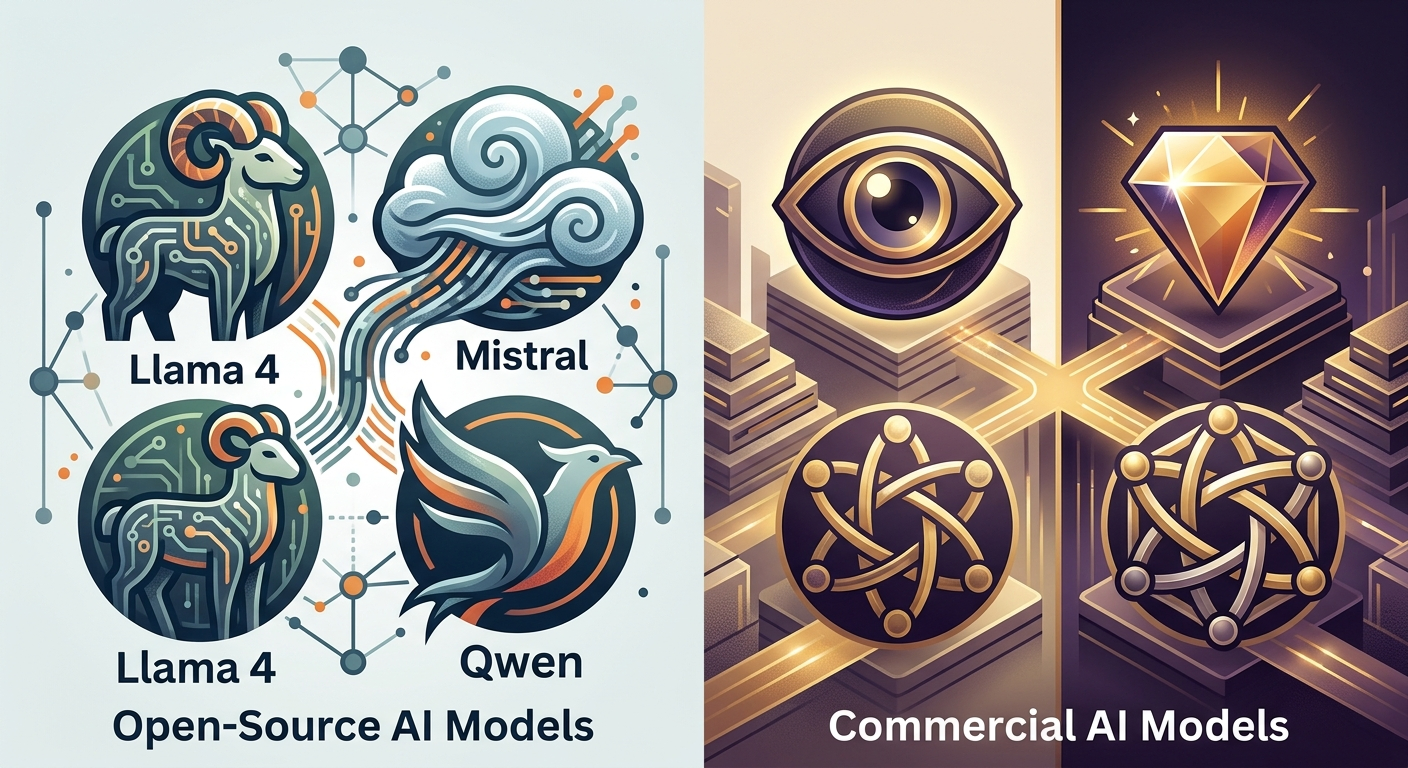 Open-source vs komercyjne modele AI – porównanie możliwości w 2026 roku