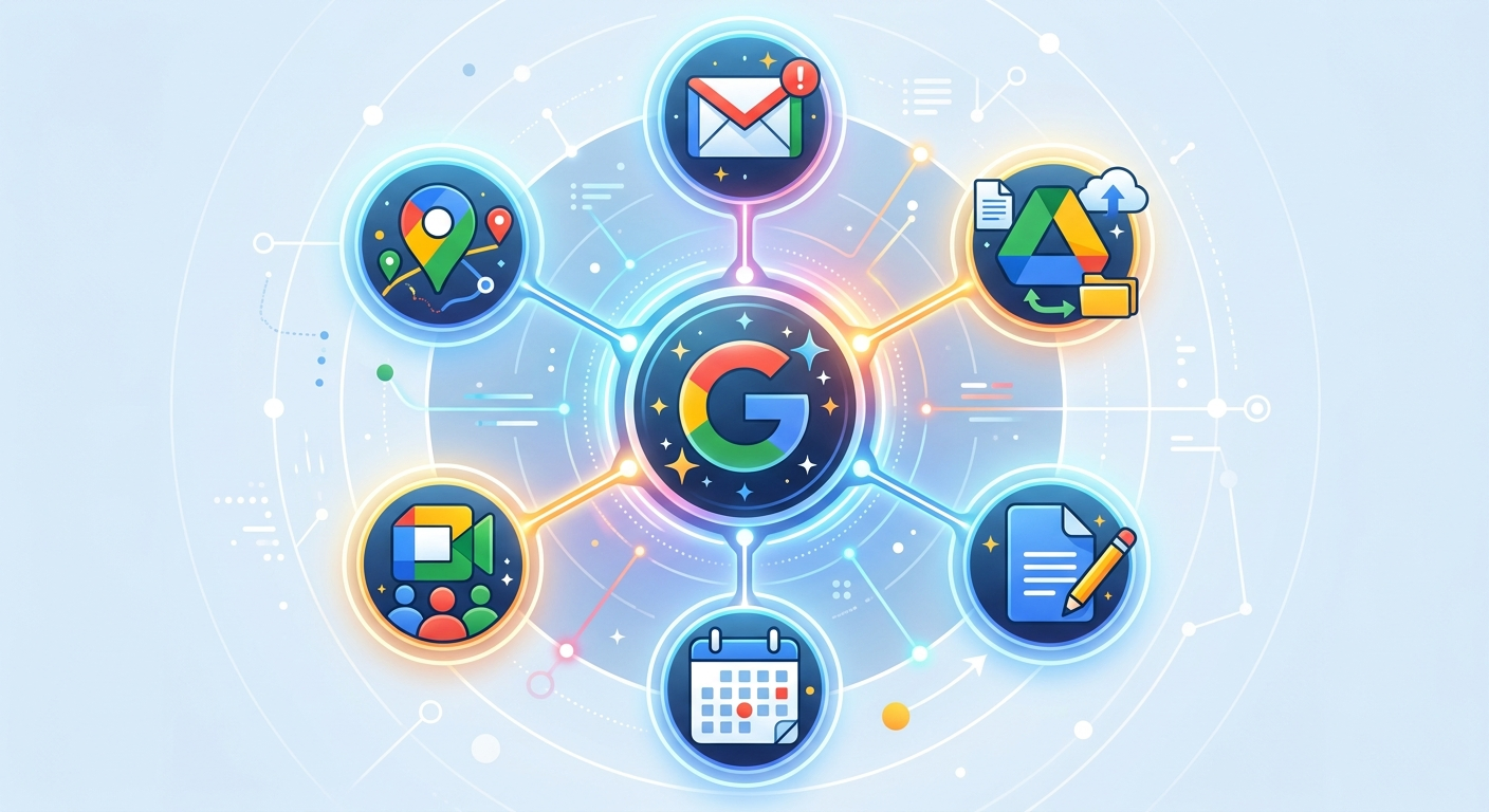 Gemini jako centralny punkt ekosystemu Google