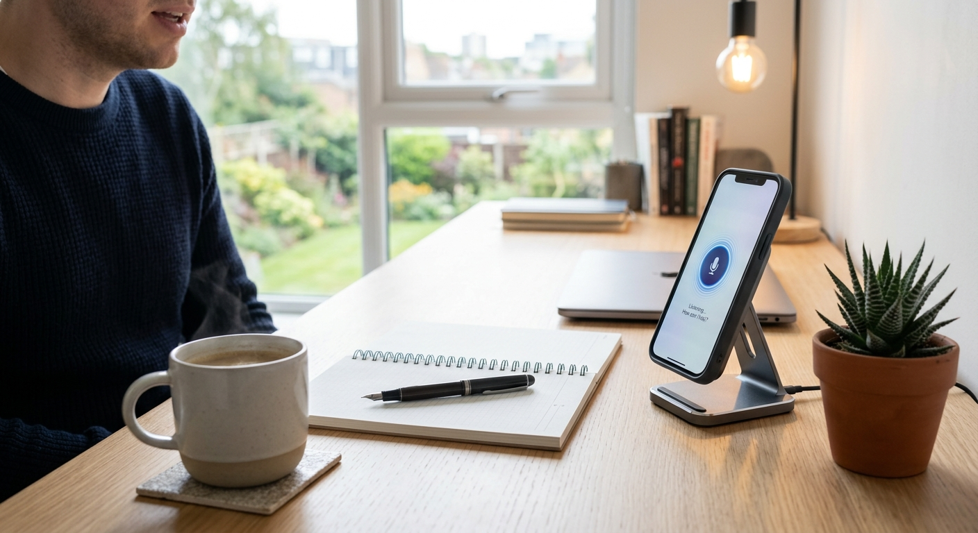 Komendy głosowe Gemini Live w codziennej pracy – szybsze niż pisanie