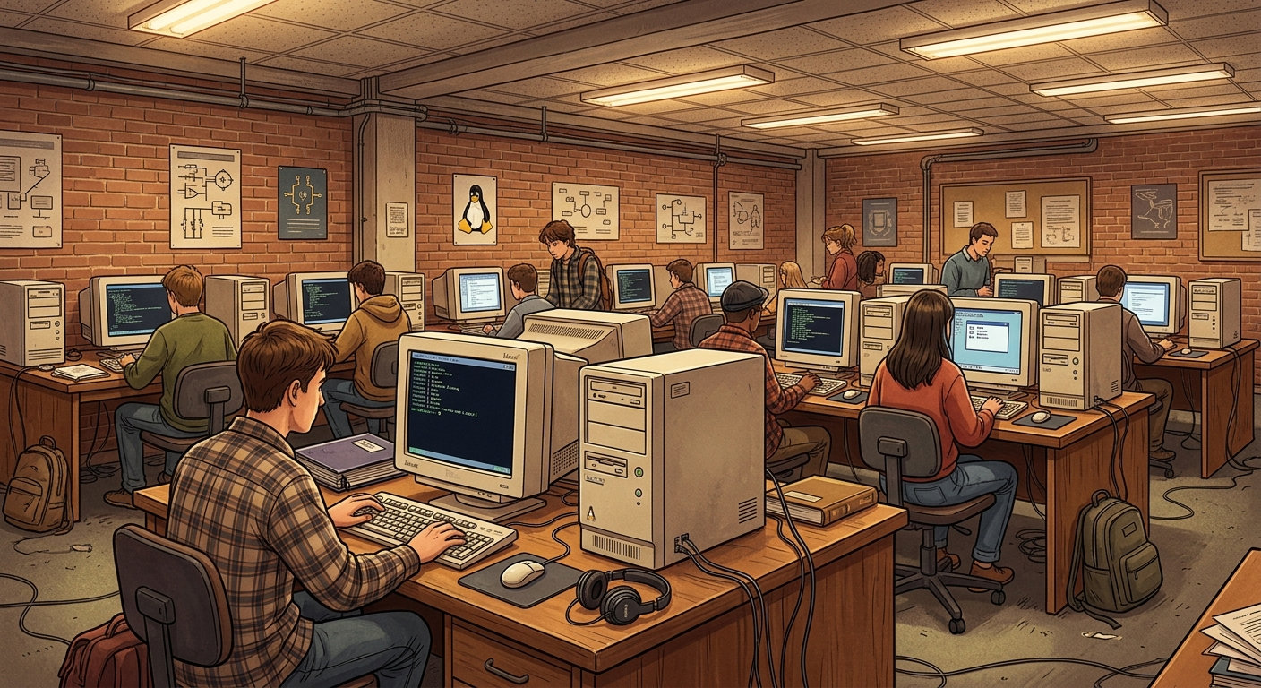 Retro-komputery z Linuksem - hobby, nie produkcja