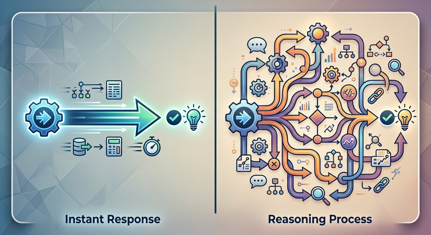 Modele rozumujące "myślą" przed odpowiedzią — to kosztuje czas, ale poprawia jakość