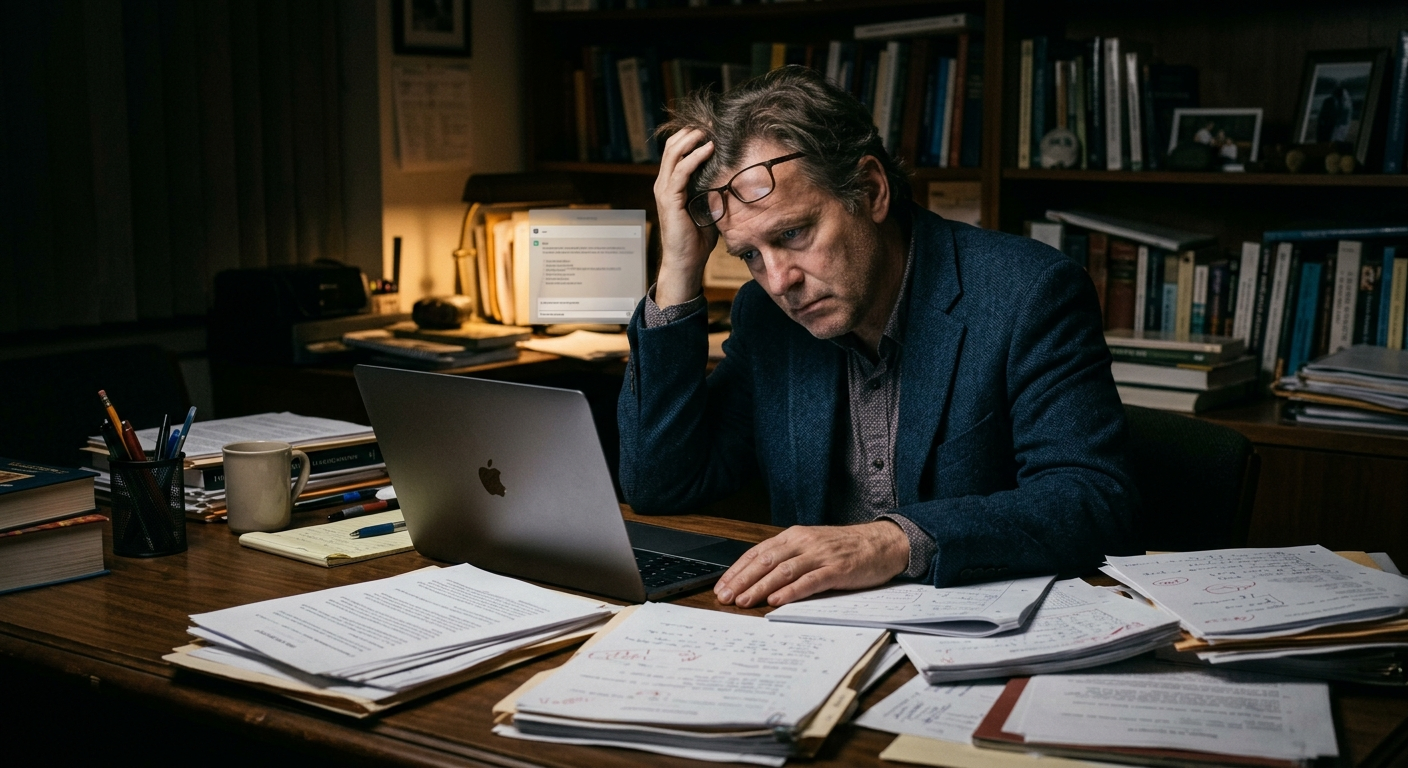 Wykładowcy stoją przed dylematem: jak oceniać pracę, której autorstwa nie można zweryfikować