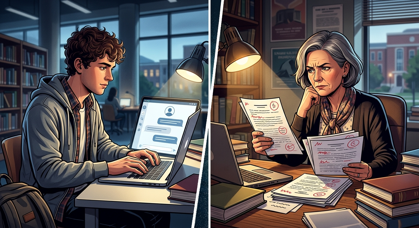 Relacja student-wykładowca opiera się na zaufaniu. ChatGPT je podważa