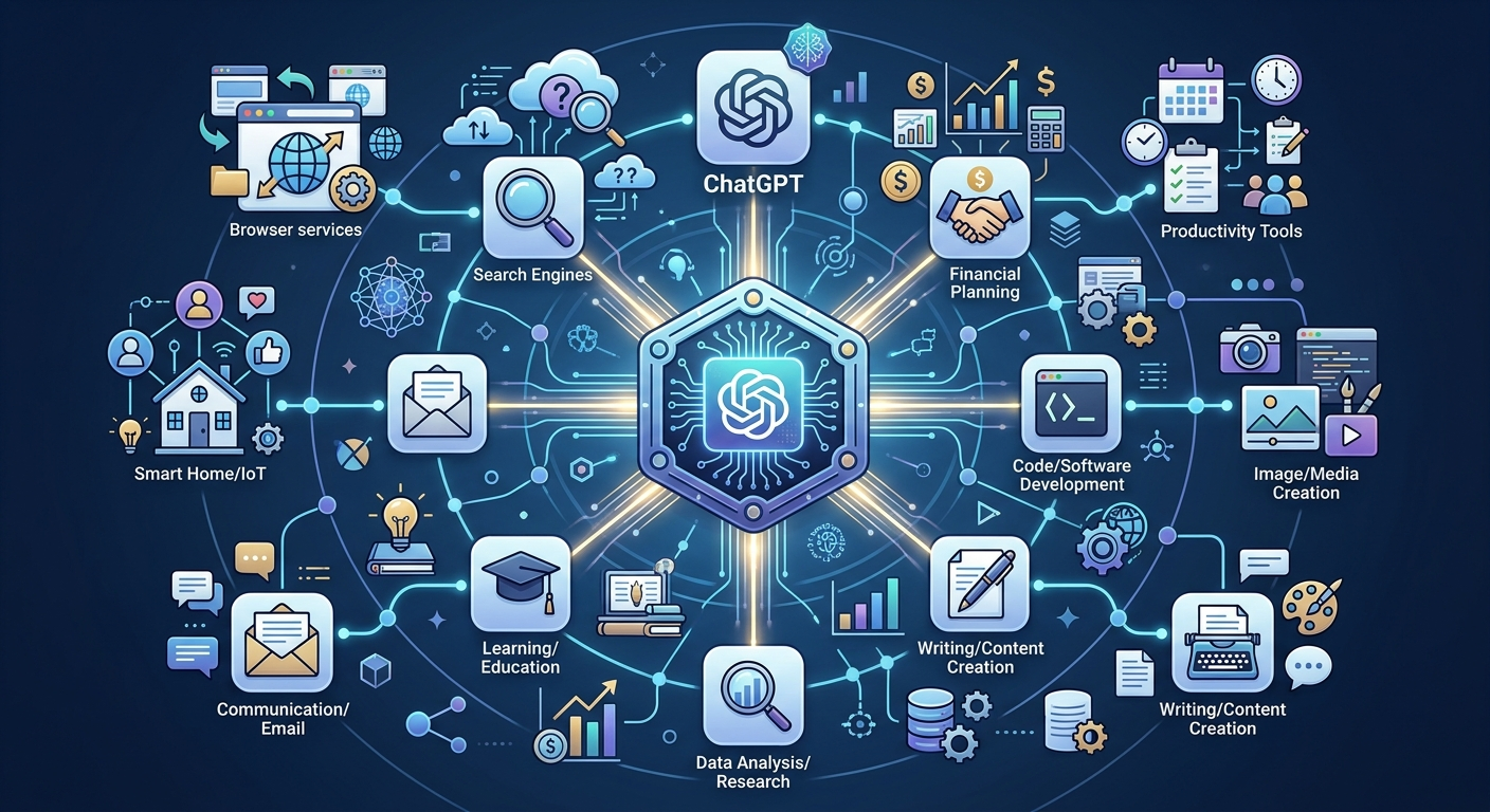 OpenAI buduje ekosystem wokół ChatGPT — od wyszukiwarki po finanse osobiste