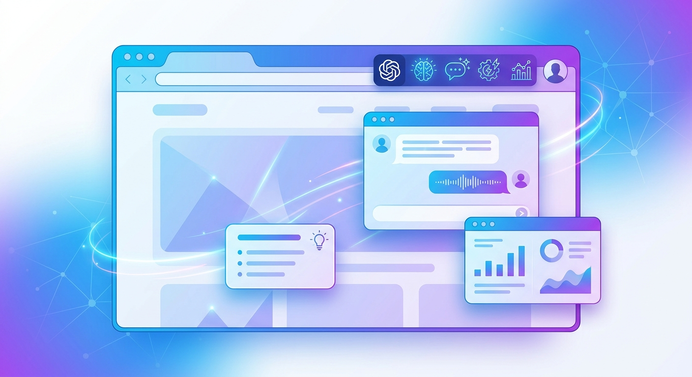 Rozszerzenia AI integrują się bezpośrednio z przeglądarką