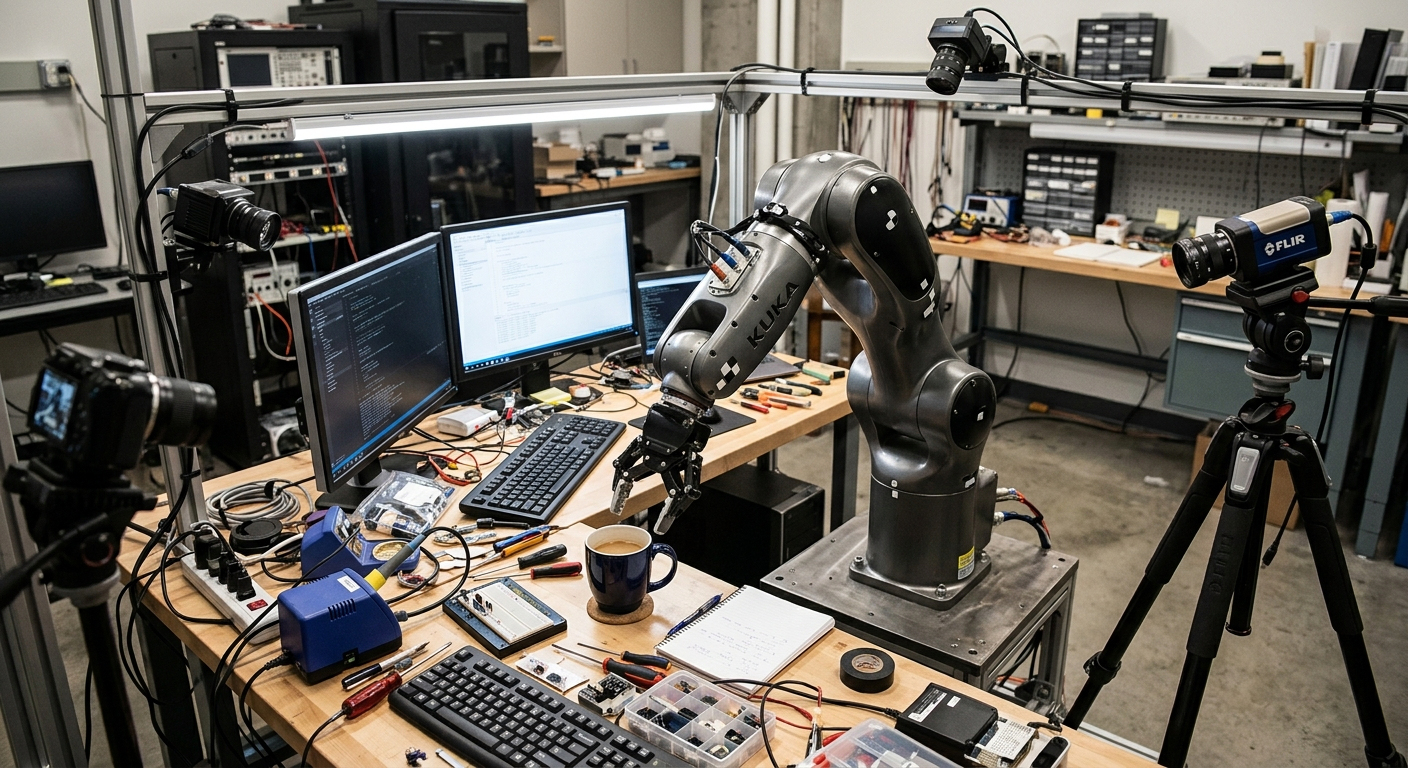 Gemini Robotics ER 1.6 analizuje przestrzeń z wielu kamer jednocześnie