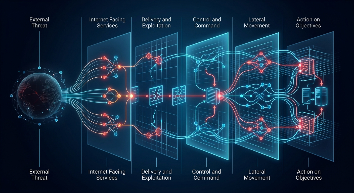 Wieloetapowy proces infiltracji – od skanowania sieci po eskalację uprawnień