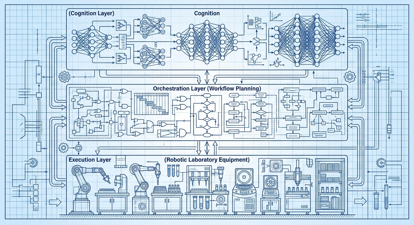 Trójwarstwowa architektura SAION AI: od myślenia przez planowanie do fizycznego działania