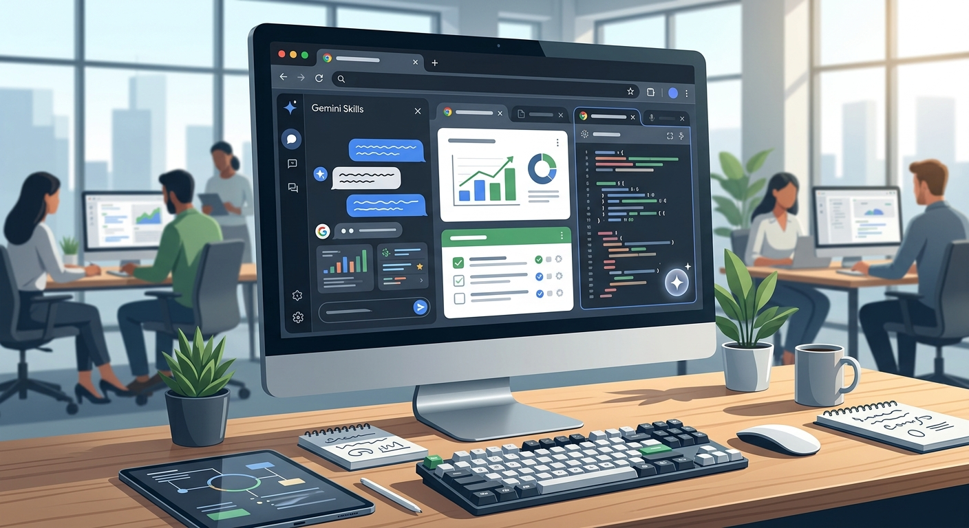 Skills w codziennej pracy — oszczędność czasu przy powtarzalnych zadaniach