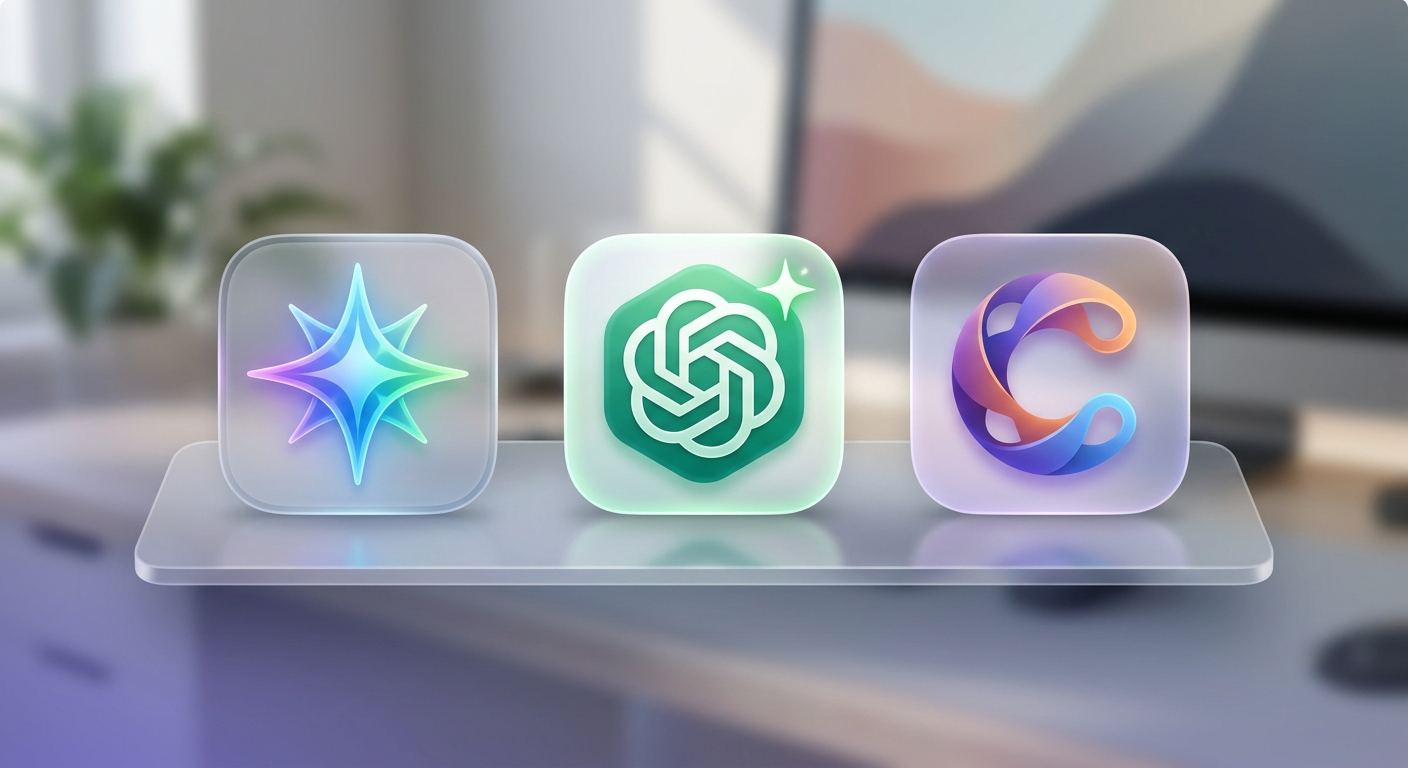 Trzy asystenci AI walczą o miejsce w Twoim docku