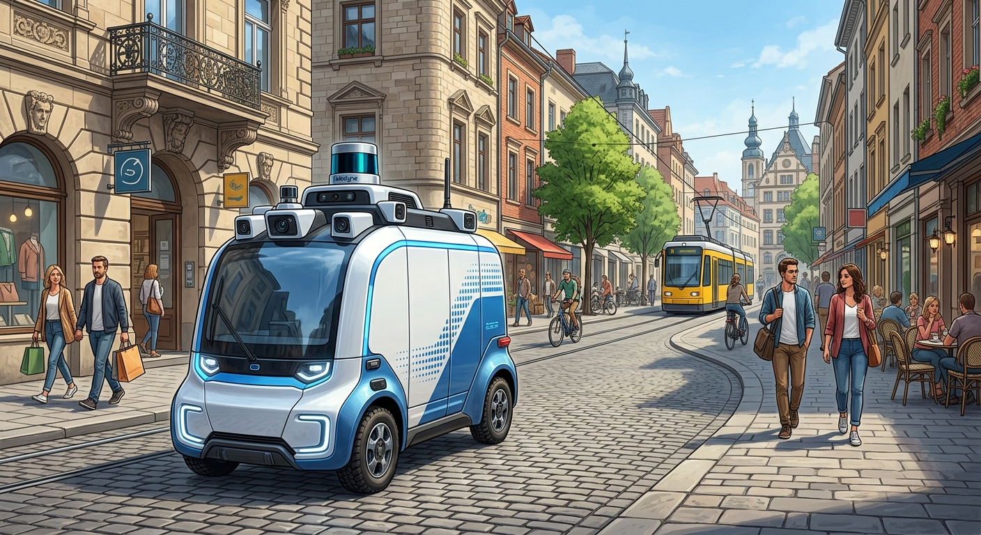 Autonomiczne pojazdy — najpierw dostawy, potem transport osobowy