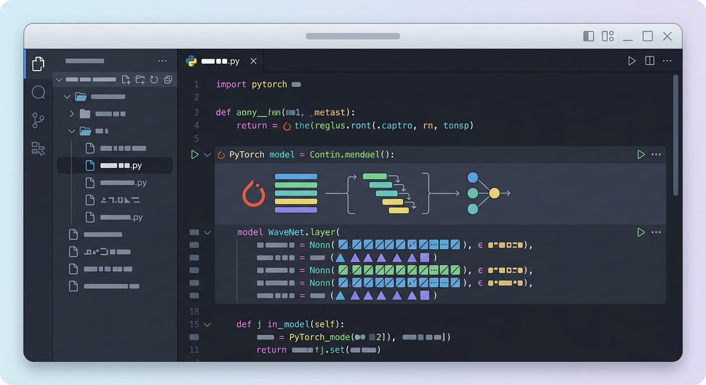 Implementacja WaveNet w PyTorch – kod jest prostszy, niż się wydaje
