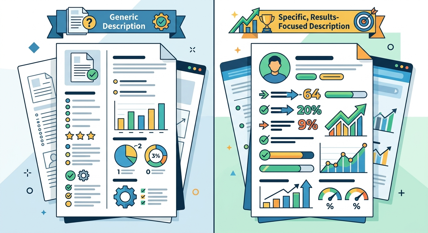 Różnica między opisem obowiązków a opisem rezultatów – ChatGPT pomoże Ci w transformacji