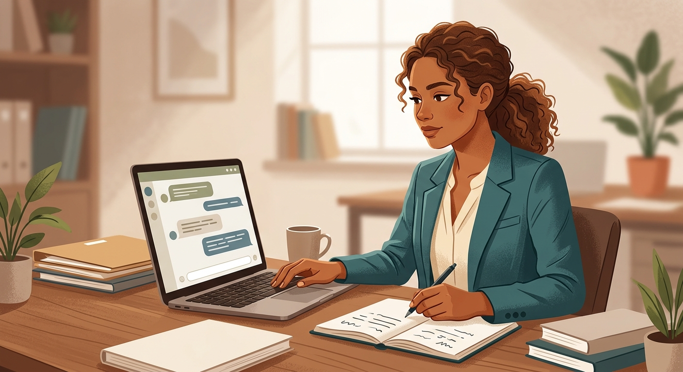 Symulacja rozmowy z ChatGPT – trening bez stresu i oceniającego wzroku rekrutera