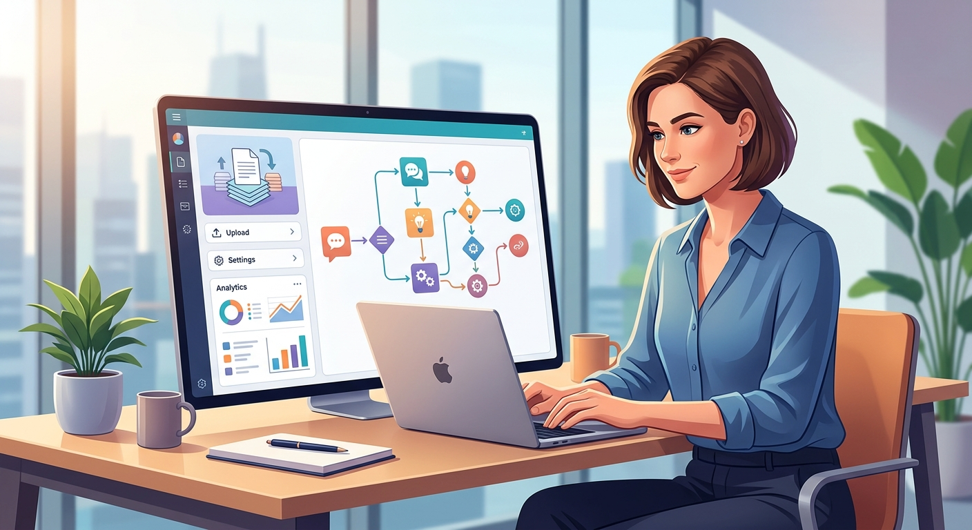 Chatbot bez kodowania zaczyna się od dobrze ustawionego celu, nie od przypadkowego klikania.