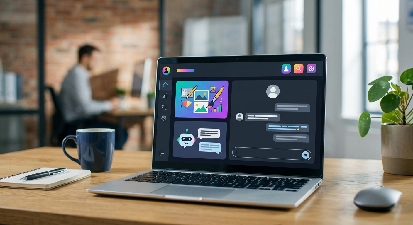 Darmowe narzędzia AI dla małych firm – większość działa w przeglądarce, bez instalacji