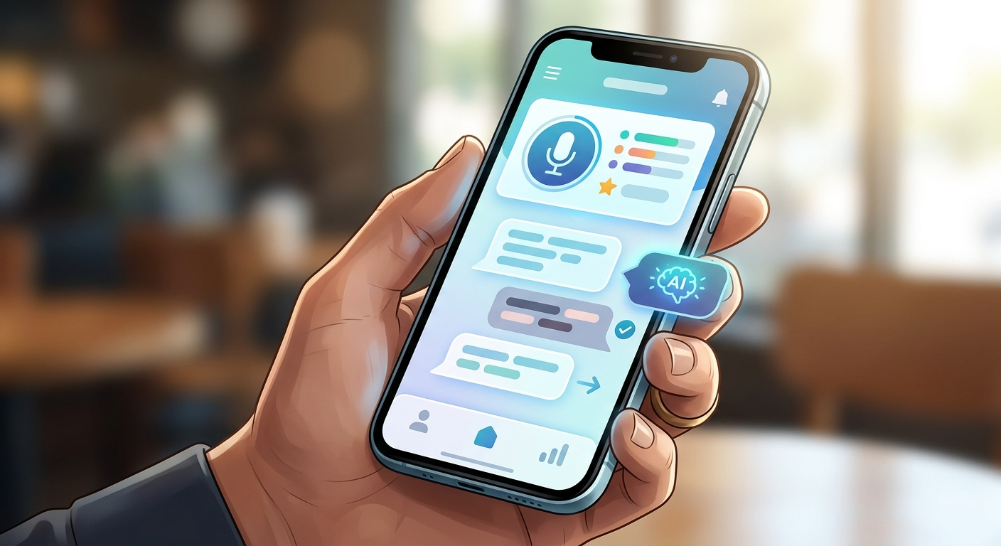 Dedykowane aplikacje AI łączą wygodę mobilną z mocą modeli językowych