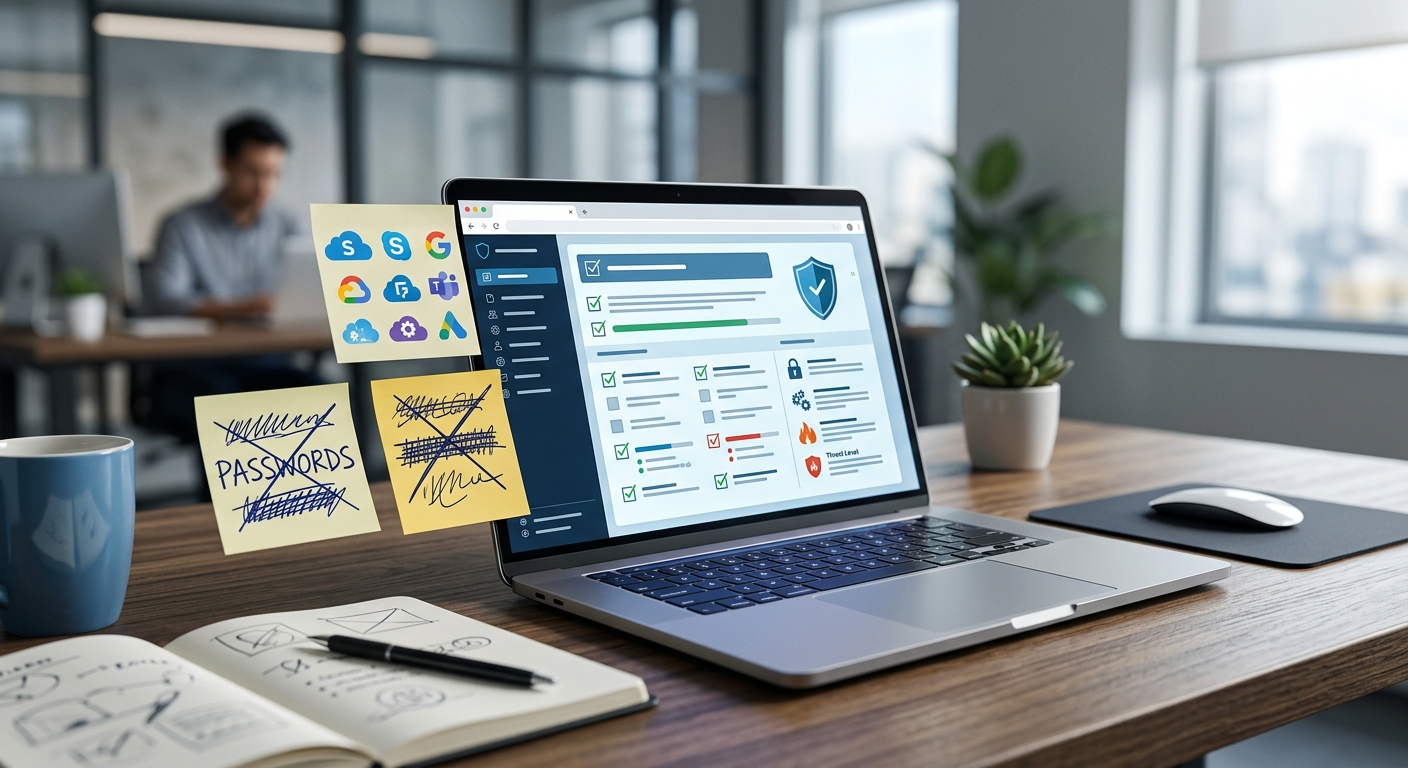 Pierwszy krok to nie magia, tylko porządna lista systemów i dostępów.