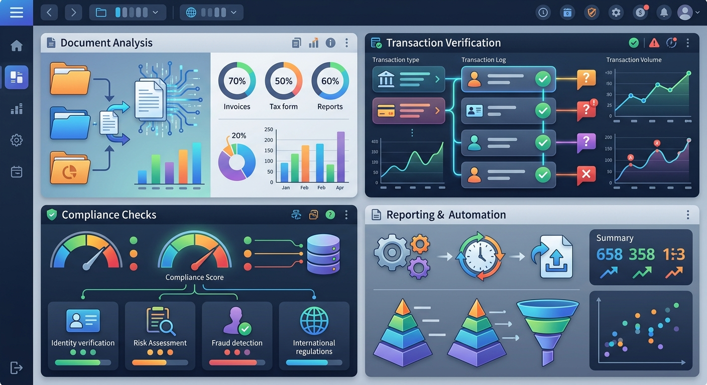 Agenci AI w finansach muszą łączyć analizę danych z wymogami compliance i audytowalności decyzji