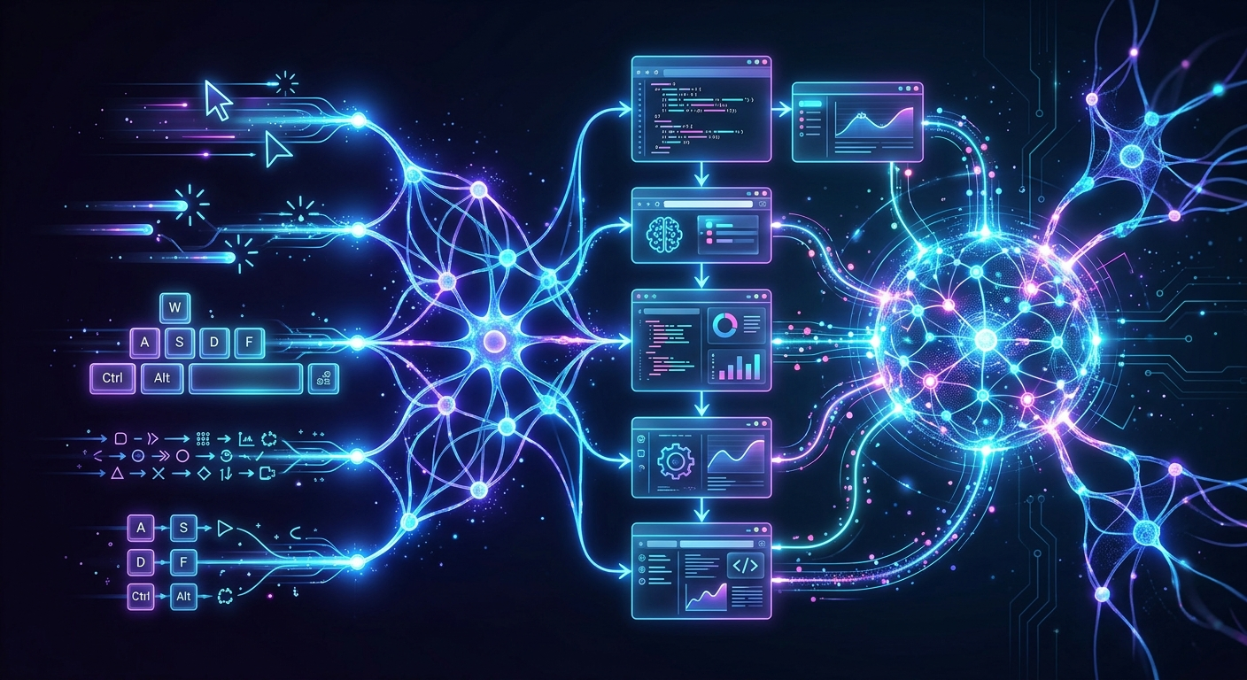 Agenci AI uczą się sekwencji działań, nie treści — ale granica jest cienka