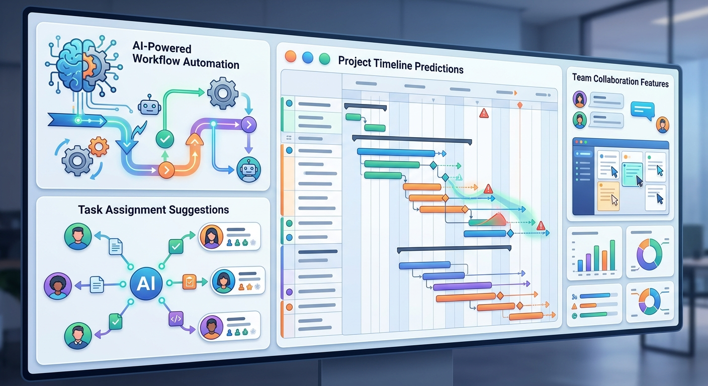 Asana Intelligence automatyzuje procesy i przewiduje potencjalne opóźnienia
