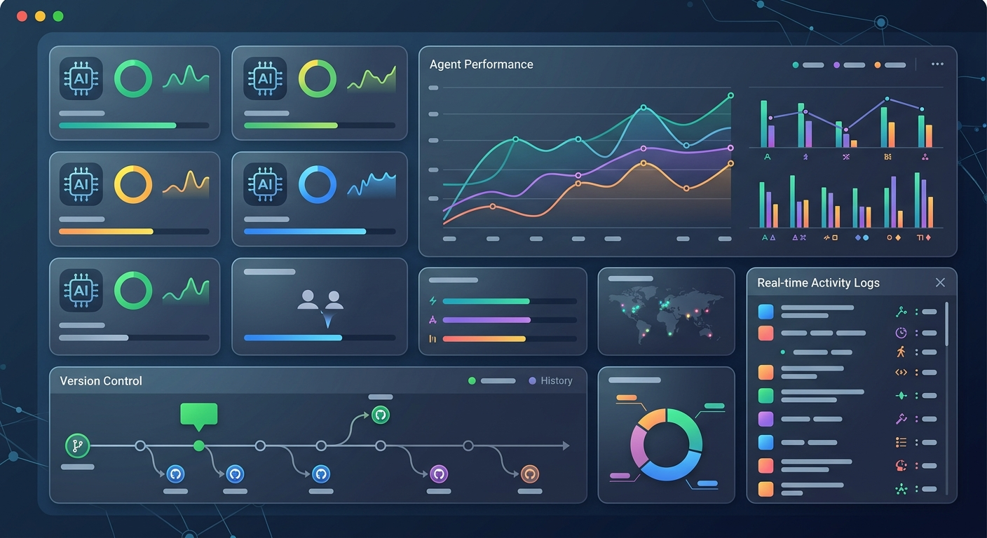 Centralny dashboard do zarządzania wieloma agentami AI