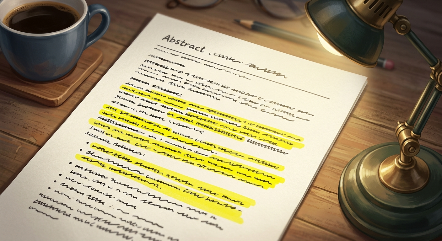 Abstrakt to mapa całego paperu – przeczytaj go uważnie