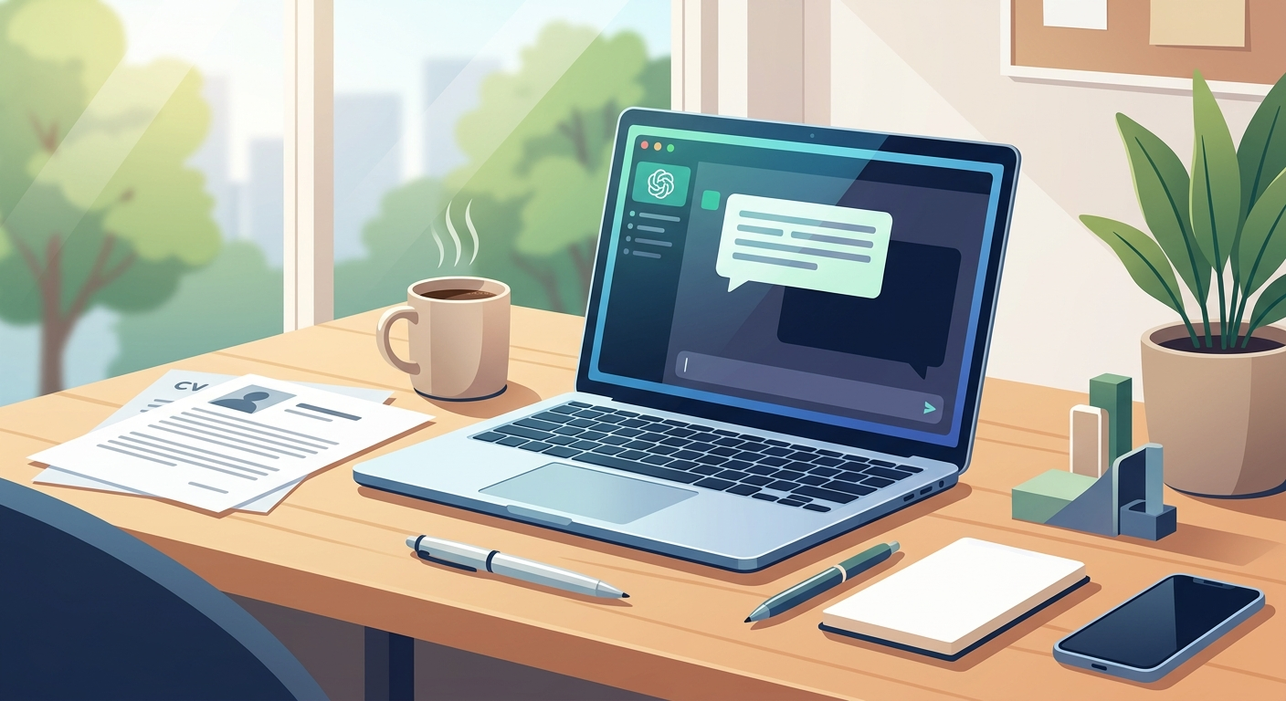 ChatGPT jako narzędzie do poszukiwania pracy – potrzebujesz tylko laptopa i dobrze przygotowanych informacji