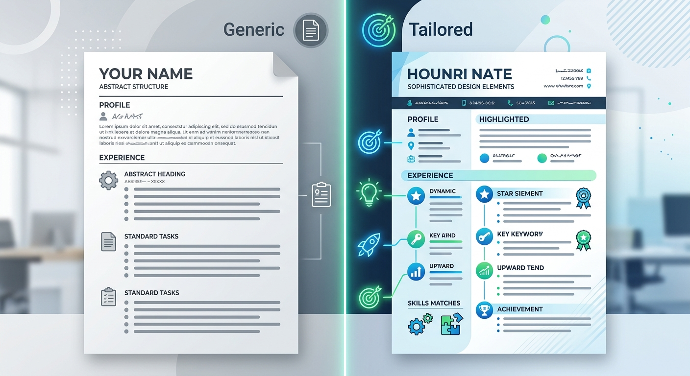 Różnica między generycznym CV a dopasowanym do ogłoszenia – ChatGPT pomaga wyeksponować istotne doświadczenia
