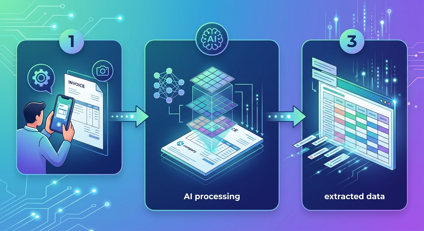 Automatyzacja przetwarzania dokumentów – od zdjęcia do danych w arkuszu