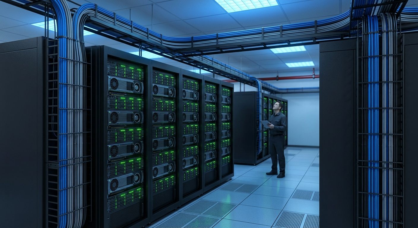 GPU w centrach danych AI to serce infrastruktury dla modeli językowych i agentów