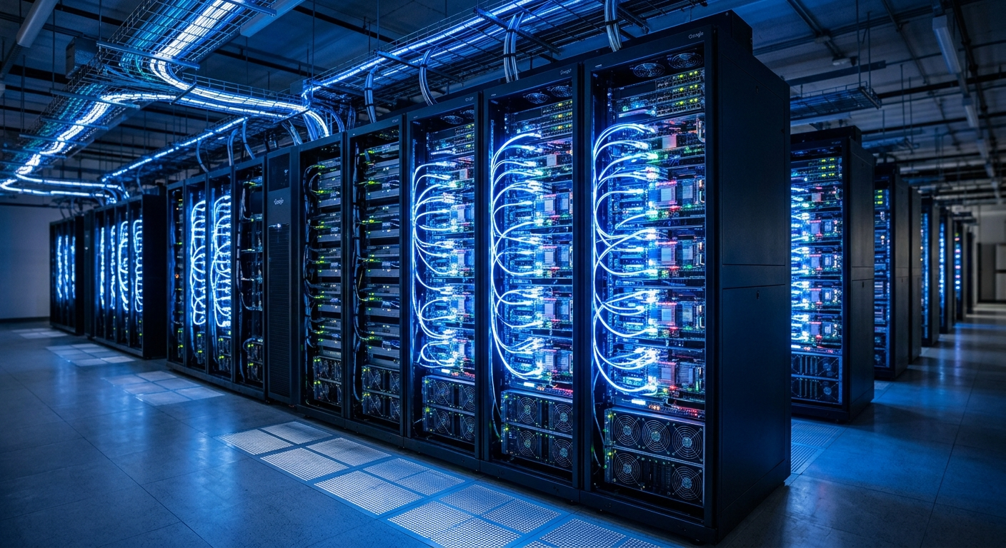 TPU w centrach danych Google — sprzęt zoptymalizowany pod modele językowe