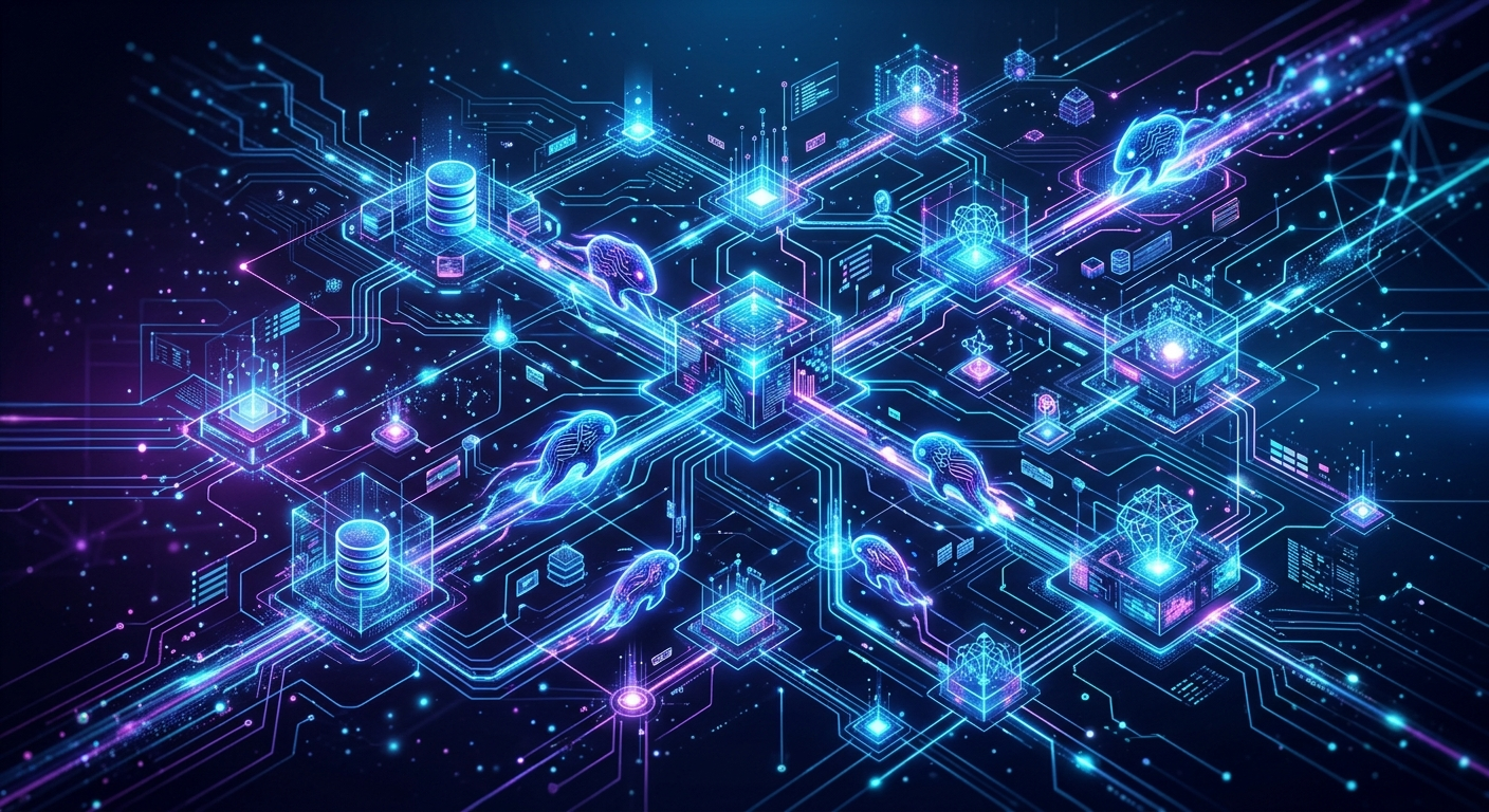 Agenci AI jako warstwa koordynacyjna między systemami enterprise