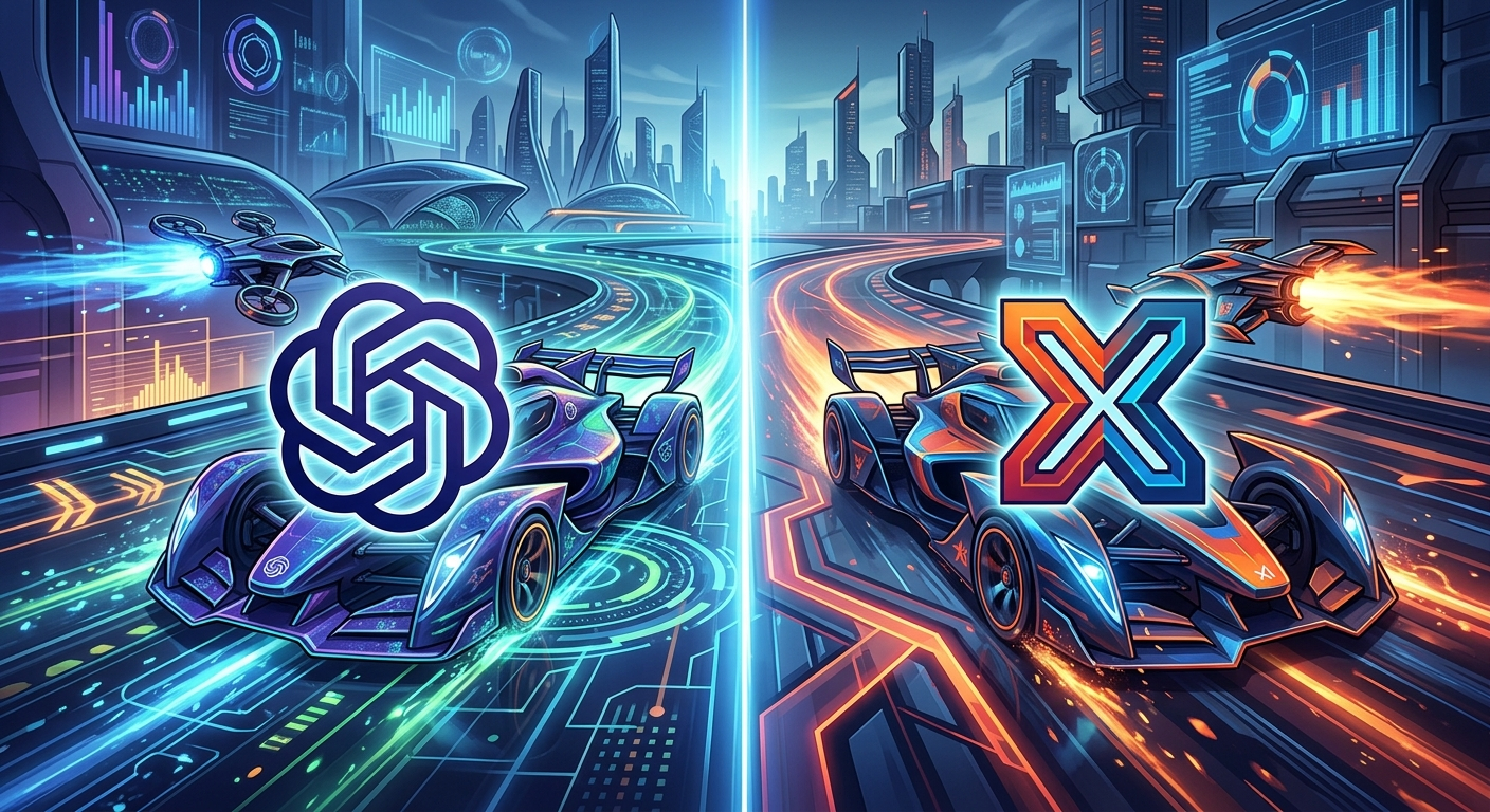 Wyścig o dominację w AI - OpenAI kontra xAI Muska