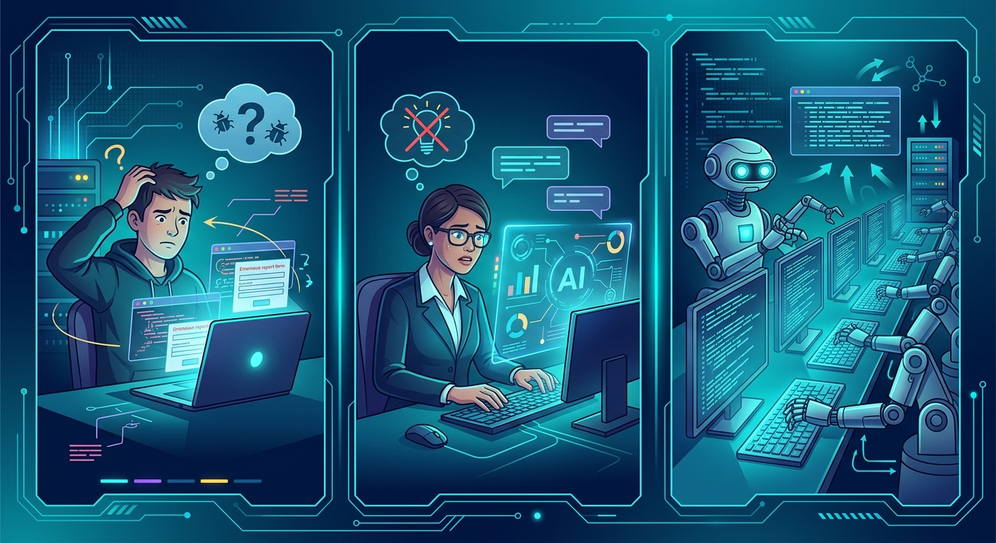 Trzy typy sprawców zalewu AI-generowanych raportów w programach bug bounty