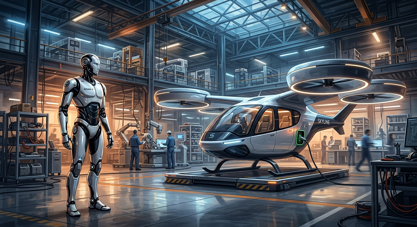 Adcock wcześniej zbudował Archer Aviation i Figure AI