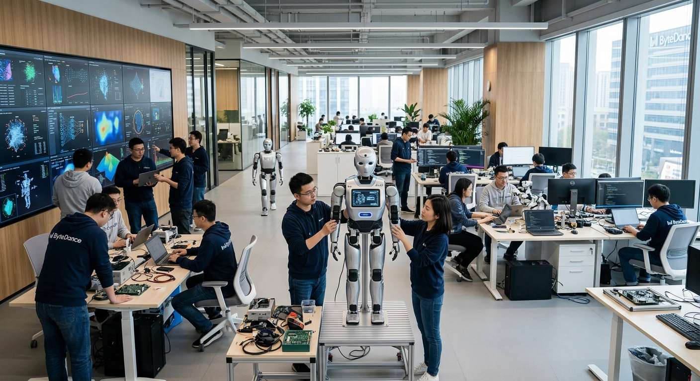 ByteDance traktuje robotykę jako strategiczny obszar biznesowy obok AI i mediów