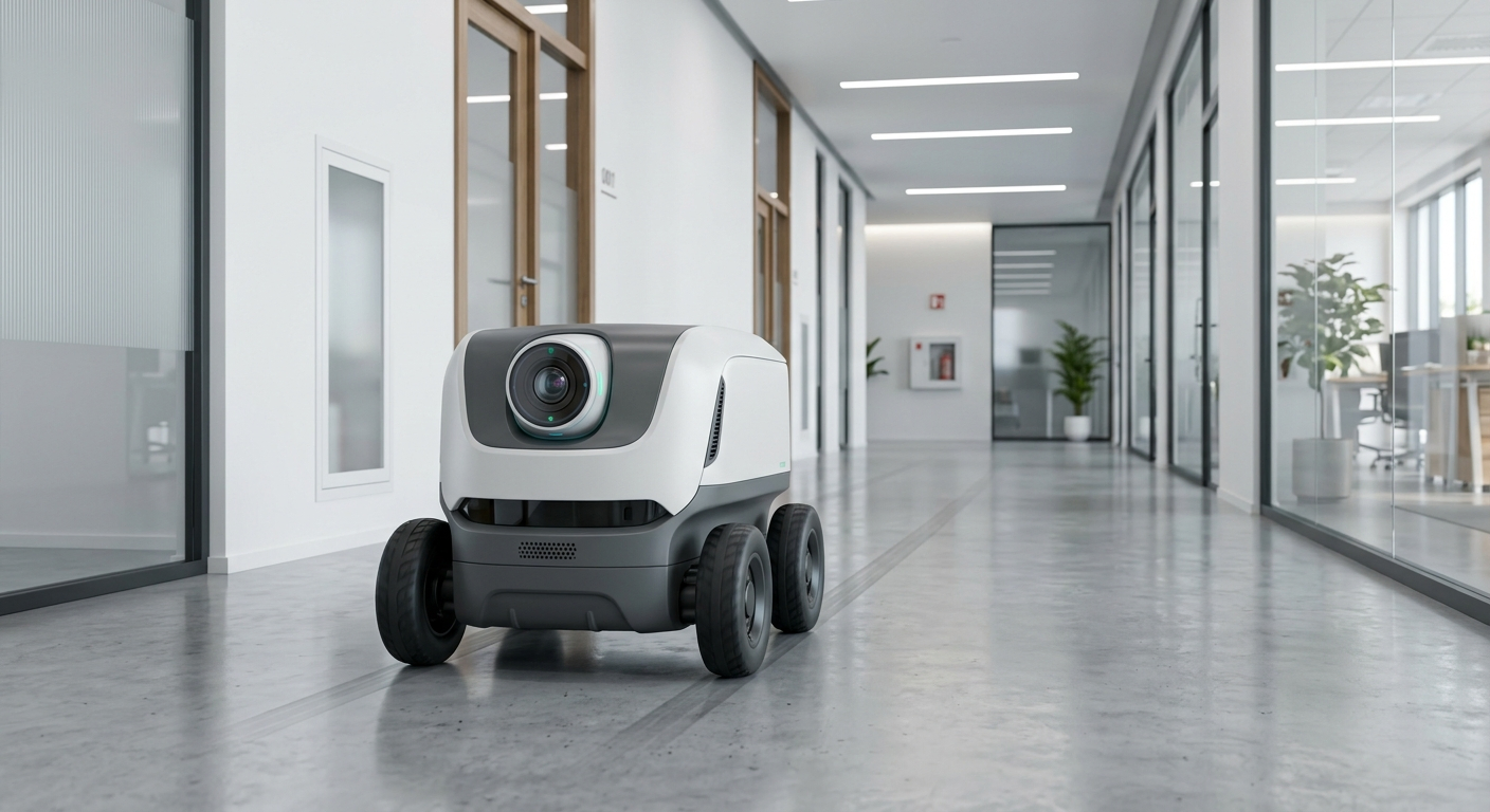 Robostral Navigate działa z jedną kamerą RGB - bez dodatkowych czujników