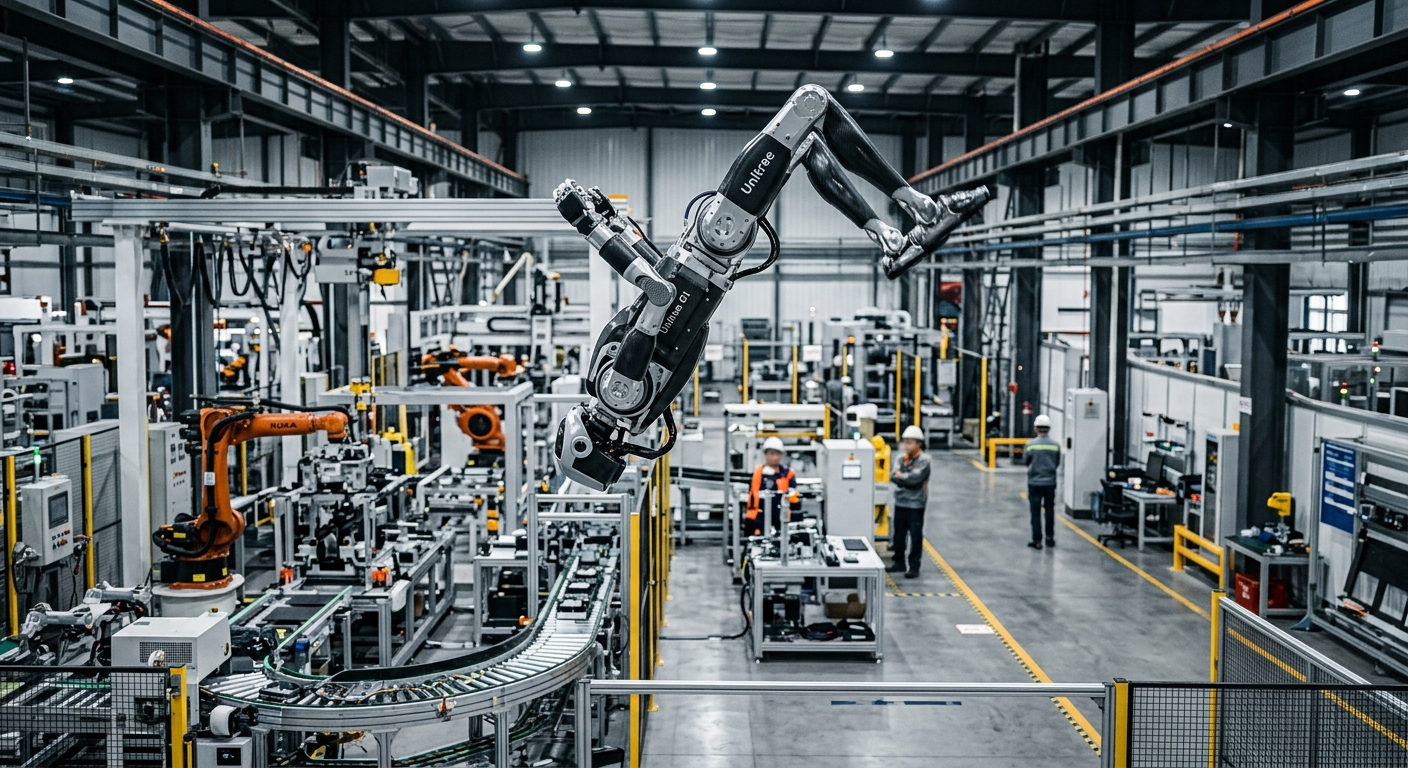 Robot G1 od Unitree - tani w produkcji, sprawny w ruchu, ale wciąż czekający na AI