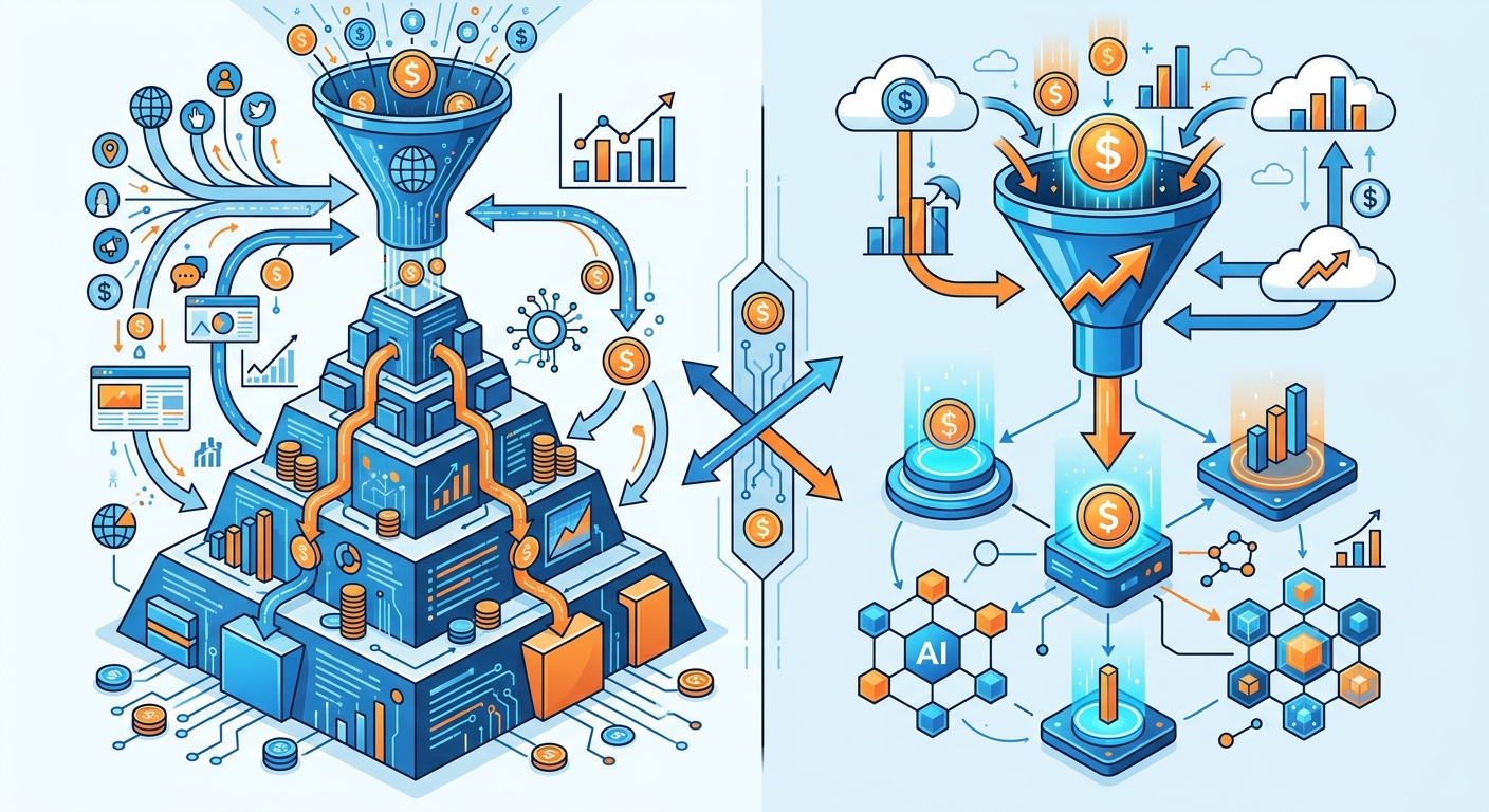 Strukturalna różnica między finansowaniem startupów AI a gigantów technologicznych