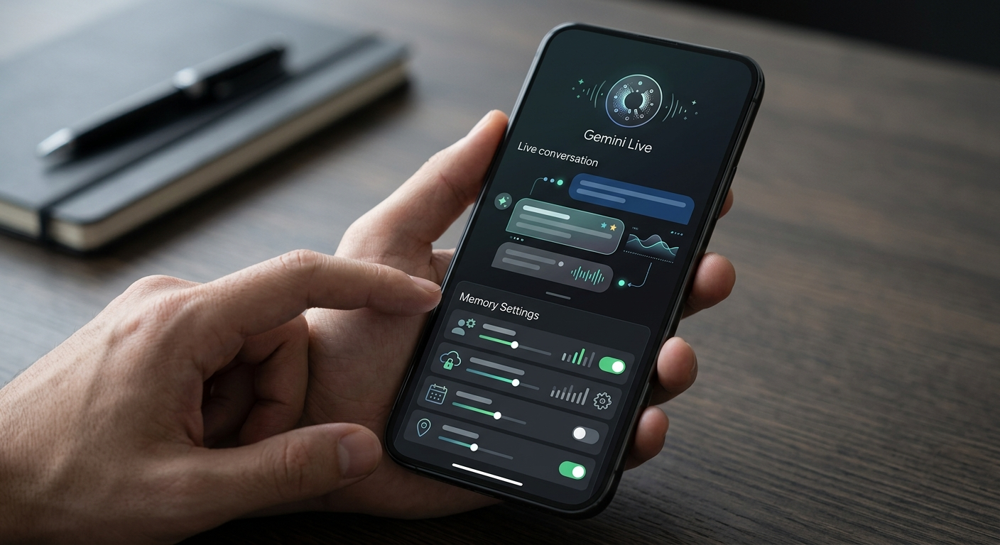 Gemini Live z nowym systemem pamięci długoterminowej